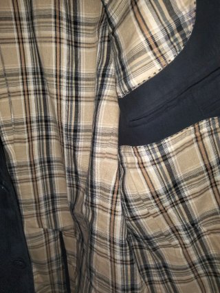 Americana/Blazer Caramelo Negra Talla M