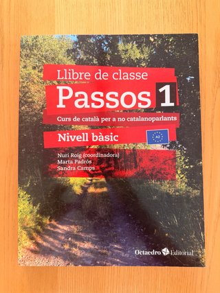 Libro de classe PASSOS 1 catala nivel básico