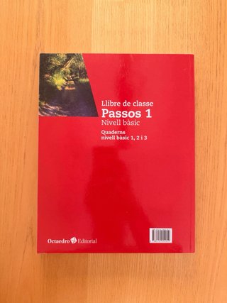 Libro de classe PASSOS 1 catala nivel básico