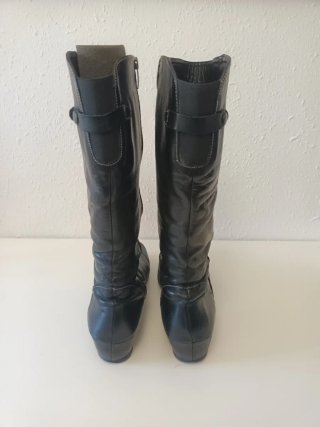 Botas de mujer negras talla 45