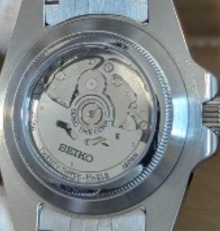 Reloj Seiko Mod GMT Sprinter Negro/Verde