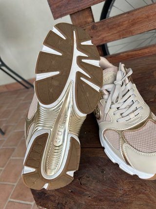 Scarpe Guess Beige/Oro Tg 40