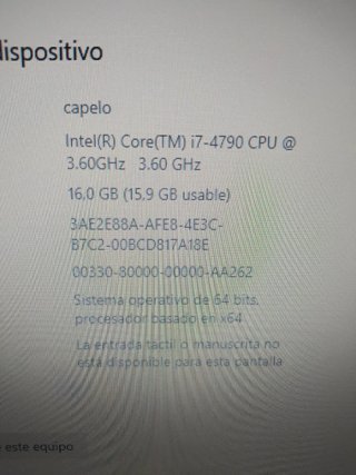 COMPLETO i7 + 16GB RAM + SSD + Monitor y Teclado