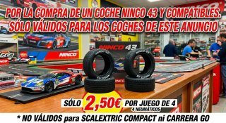 Coches compatibles con scalextric compact y go