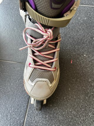 Patines en línea Oxelo Talla 35-38 Morado/Gris