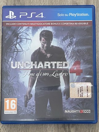 Uncharted 4: Fine di un Ladro PS4