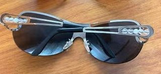 Gafas de sol moda con abalorios