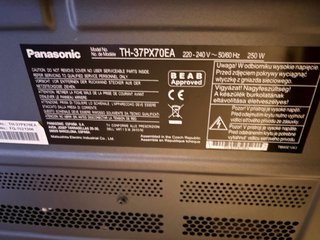 Televisor Panasonic TH‑37PX70EA – Plasma de 37"