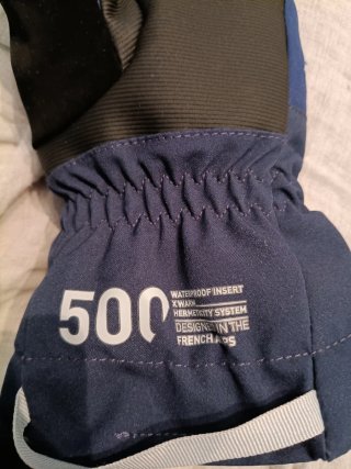 Guantes Wedze Azul Oscuro
