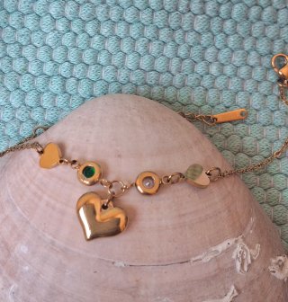 Lote 3 pendientes y 2 pulseras