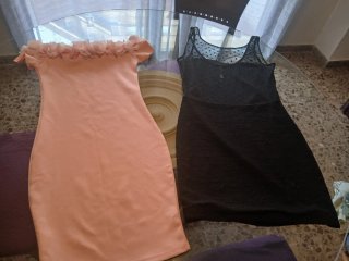 Lote 2 vestidos fiesta talla S
