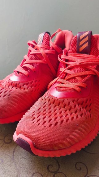 Zapatillas Adidas Alphabounce Rojas Talla 42