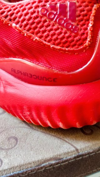 Zapatillas Adidas Alphabounce Rojas Talla 42