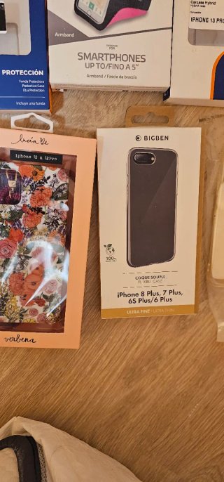 Funda móvil floral para iPhone 8/7/6s/6 Plus