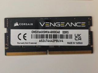 RAM Corsair Vengeance SODIMM 32GB DDR5 4800MHz