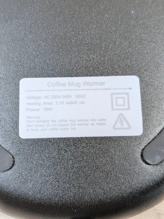 Calentador Tazas Lesipee Eléctrico 30W