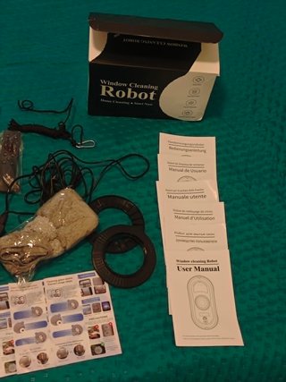 Robô Limpa Vidros da Amazon
