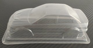 Carrocería Lexan Mitsubishi Lancer Evo 1/27
