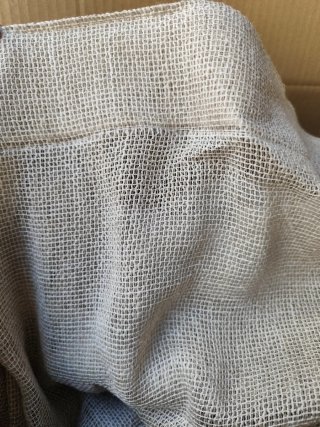 Cortina Onda Perfecta Comedor beige/gris,