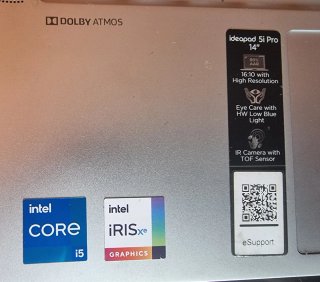 Lenovo Ideapad 5i Pro 14 Grigio/Argento