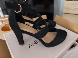 Zapatos de tacón Anna Field negros