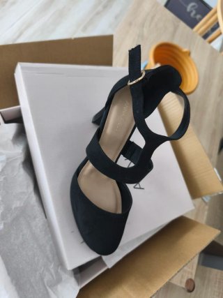 Zapatos de tacón Anna Field negros