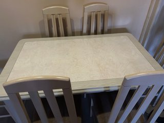 Mesa de salón extensible