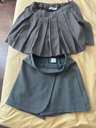 2 Faldas Pantalón Zara Niña Talla 13-14