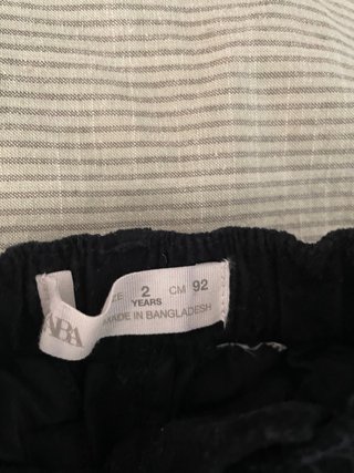 Completo scamosciato Zara bimbo 2 anni