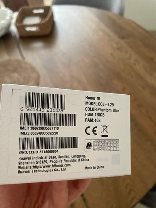 Honor 10 128GB Cosmic Blue