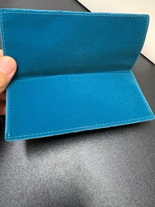 Pochette porta Orologio Casio Blu