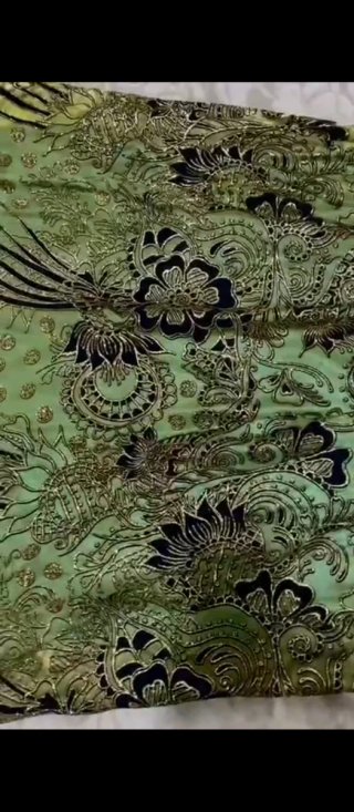 Blouza Oranaise Verde Bordada