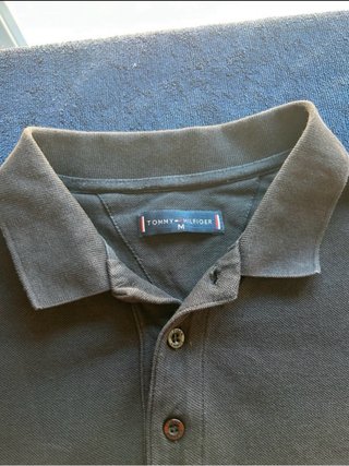 Polo Tommy Hilfiger Negro Talla M