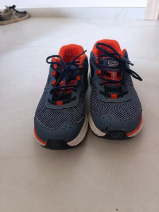 Zapatillas Kalenji Azul y Naranja