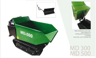 Mini Dumper MD-500 con orugas