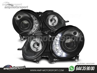 FAROS DELANTEROS LUZ DIURNA LED PARA MERCEDES CLASE E W211
