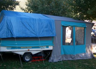 Carro tienda de camping