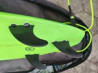 Tabla de surf evolutiva 7'4'' + Funda + Leash