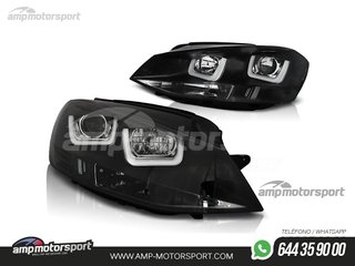 FAROS DELANTEROS LUZ DIURNA U TYPE PARA VOLKSWAGEN GOLF MK7