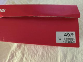 Sandalias Xti Talla 39 Rojas/Azules/blanco roto
