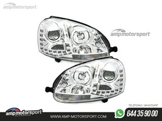 FAROS DELANTEROS LUZ DIURNA LED PARA VOLKSWAGEN GOLF / VARIANT / JETTA MK5