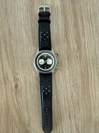 Reloj Emporio Armani Negro y Plateado