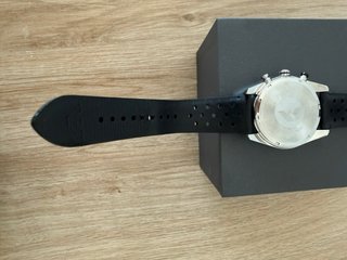 Reloj Emporio Armani Negro y Plateado
