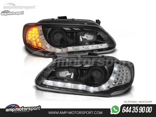 FAROS DELANTEROS LUZ DIURNA LED PARA RENAULT MEGANE