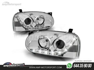 FAROS DELANTEROS LUZ DIURNA LED PARA VOLKSWAGEN GOLF MK3