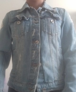 Chaqueta vaquera azul