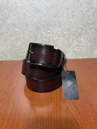Cintura uomo marrone 115 cm nuova