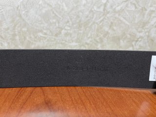 Cintura uomo marrone 115 cm nuova