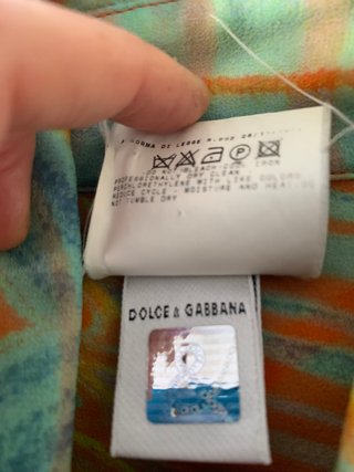 Camicetta Dolce & Gabbana Vintage  seta 100% Tg 40
