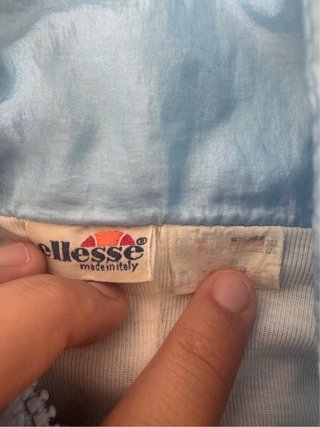 Ellesse Vintage Track Jacket Baby Blue Italy 90s
